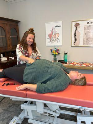 Pregnant mamas receive great relief from gentle echiropractic care