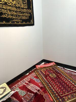 Prayer room for Believers available