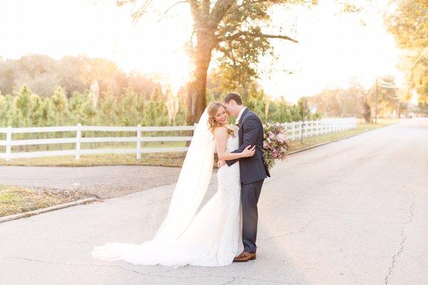 Loved my chapel length veil.