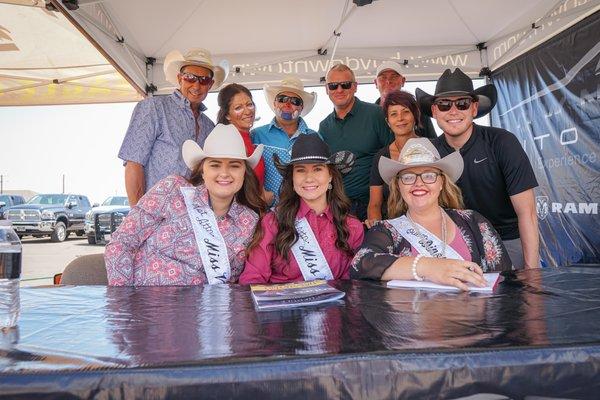 We always love being a part of the community, here is us celebrating being a part of the 2018 Dinosaur Round Up Rodeo here in Vernal, Utah!