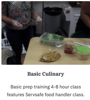 Basic Culinary Prep Courses