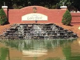 Entrance of Lake park