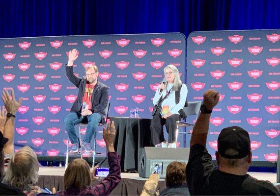 Kate Mulgrew (Captain Janeway) panel