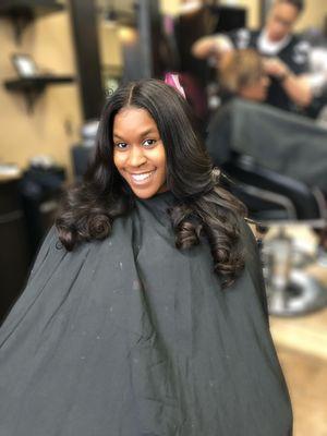 Frontal Install Using Convé Hair Extensions