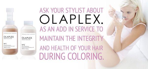 Offering olaplex!