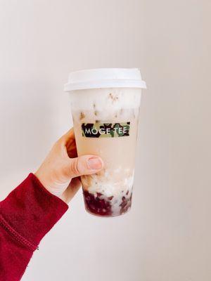 Red Bean Milk Tea