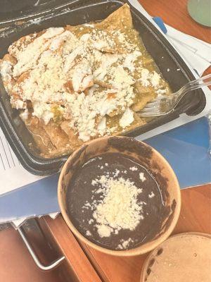 Chilaquiles divorciados