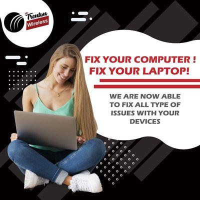 Yes we fix laptops!!