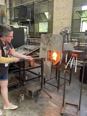 3 hour Glass Blowing Class