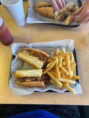 Buffalo Cheesesteak Sandwich