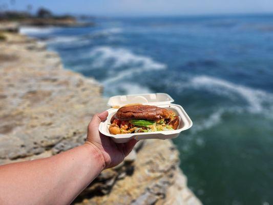 Wow. Come to Santa Cruz, Humble Sea, for the best food truck! Al Pastor Tortas!