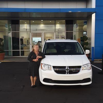 Congratulations to the Barfield family on their purchase of a 2016 Dodge Caravan Sxt. Thank you for your business.