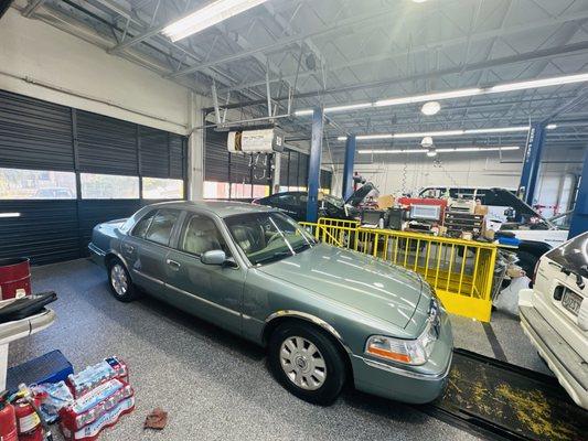 Epoxied garage