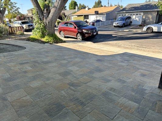 paved driveway