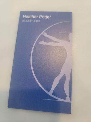 Heather Potter- Doctor of Chiropractic