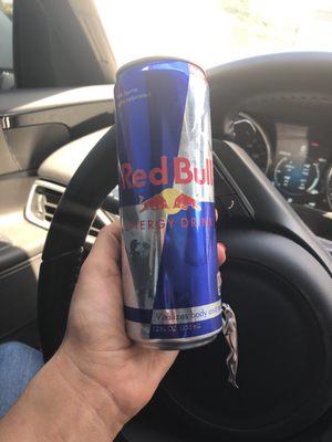 Free Red Bull compliments of t- mobile Tuesdays:)