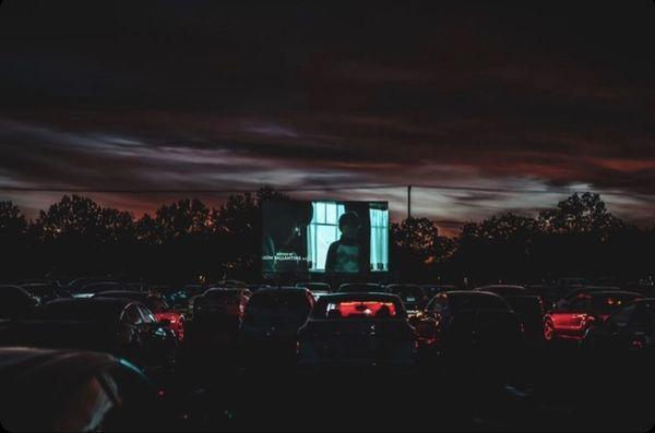 20 x 40 screen you can see from any spot! Including our beer garden!