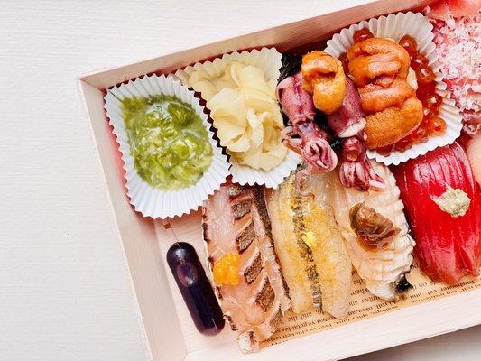 Omakase box @whaevaeats