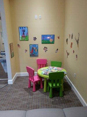 Kids corner...they need their eyes checked too.