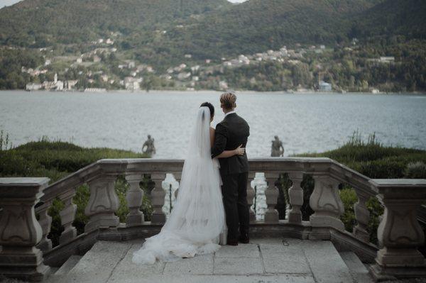 She made sure his suit's shoulders and back fell so nicely.