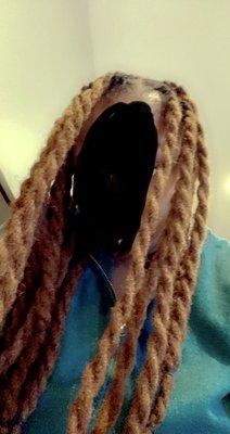 Roots re-twist with 2 strand twist style.