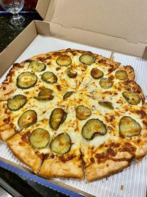 Pickle pizza