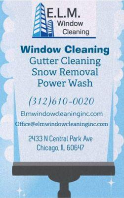 E.L.M Window Cleaning services