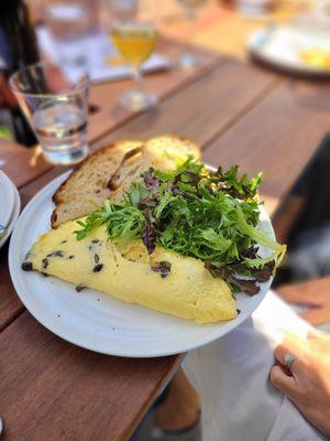 Wild Mushroom Omlette