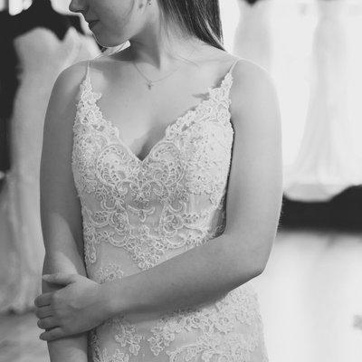 Our affordable collection of gorgeous wedding dresses ranges in price from $800 - $2500