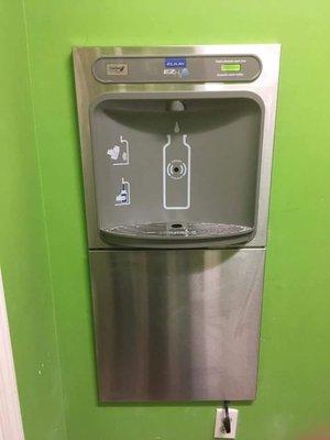 A water filler station we installed