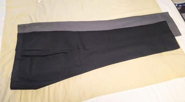 Dark grey pants are now 2" shorter than my other similar pair