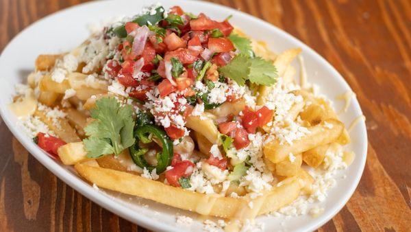 Mexican cheese fries