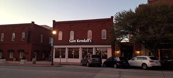 Sam Kendall Restaurant- hidden gem in downtown Hartsville, SC. Walking distance to Fairfield Inn.