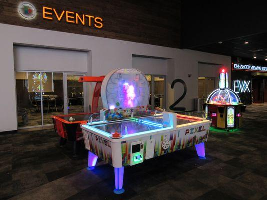 Air Hockey in front of Event Room