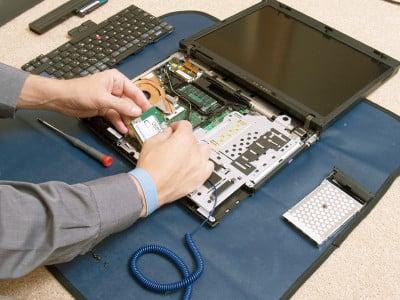 Laptop component repair