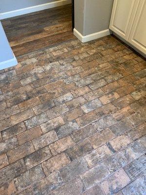 Laundry room tile