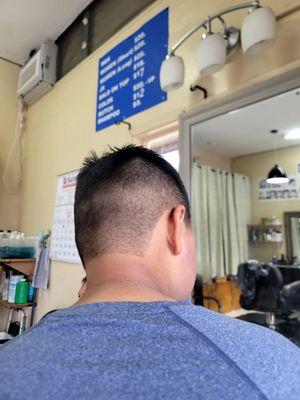 Great haircut by Pem at Chayanid Barber on 7/24/23