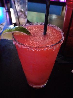 Try the strawberry margarita