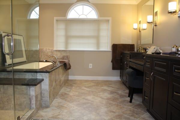 Master bath - After