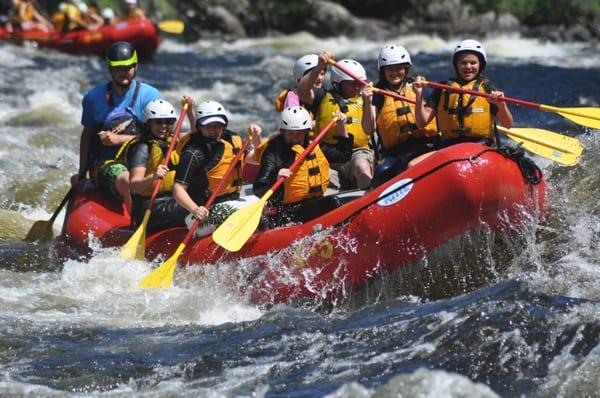 Great family whitewater rafting trips!