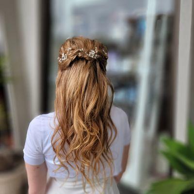 Bridal and special occasion hair by Trisha  707-888-6991/707-585-0900