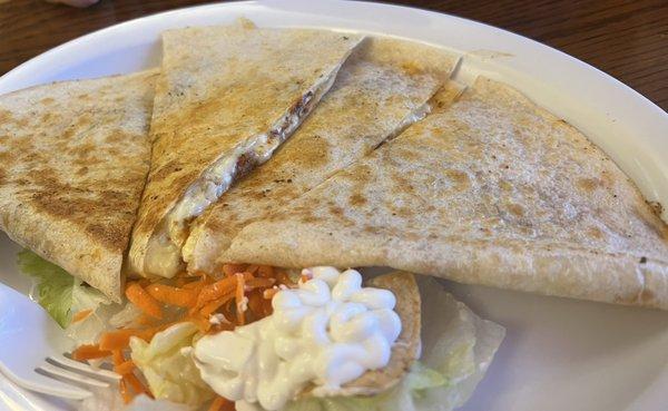 Chorizo quesadilla!!