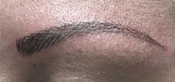 Eyebrow Microblading