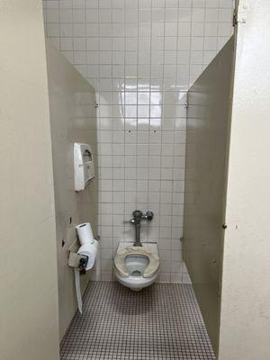 Bathroom stall, public restroom