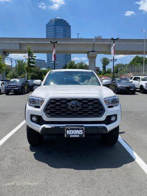 Thank you Muhammad for my beautiful Tacoma