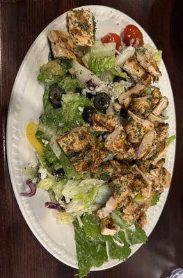 Nicks Salad with grilled chicken