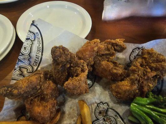 Chicken tenders sent out burnt then delivered burnt