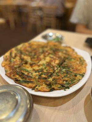 Seafood pancake