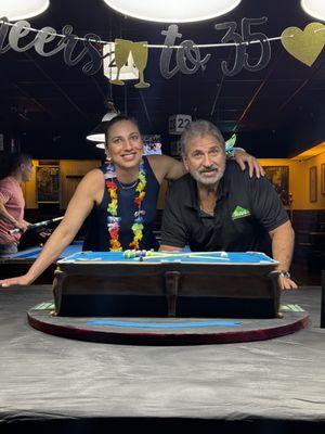 35th celebration of  New Wave Billiards & Sports Bar anniversary