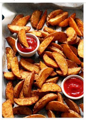 Crispy potato Wedges